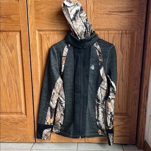 Realtree Camo and Black Jacket